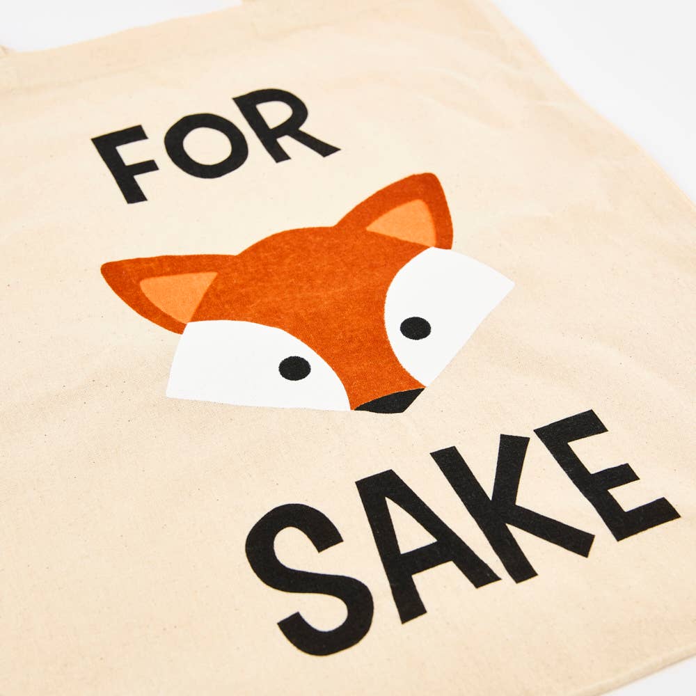 For Fox Sake Tote Bag