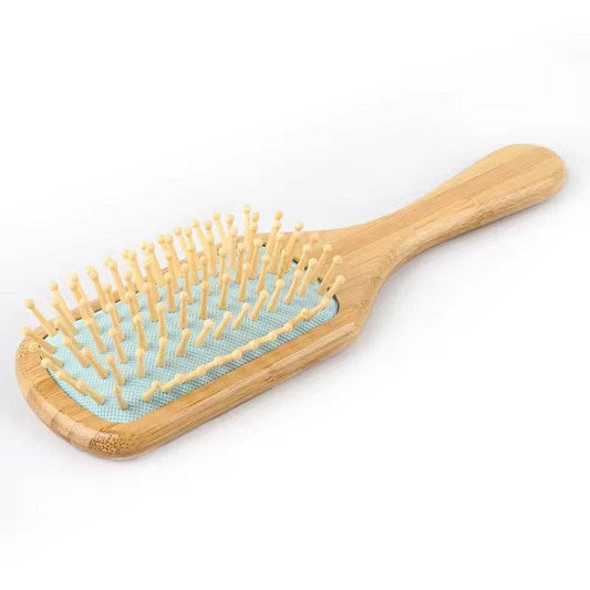 Bamboo Hair Brush - Blue