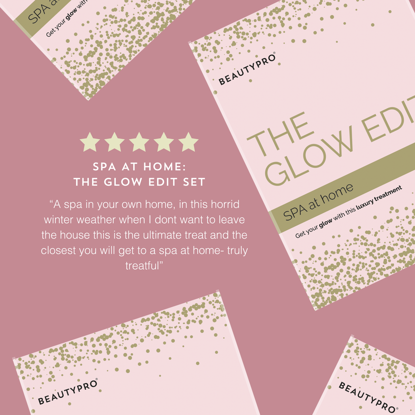 SPA at home: THE GLOW EDIT - Gift Set