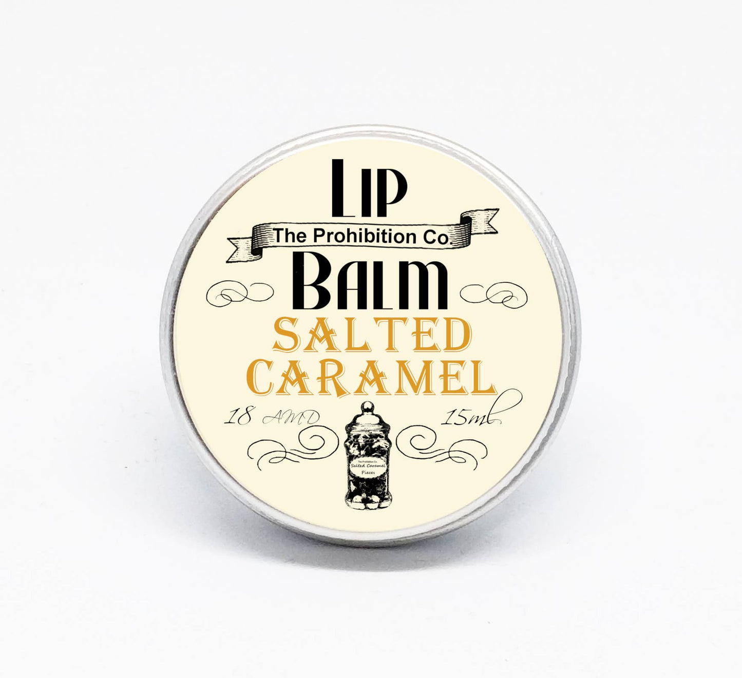 Salted Caramel Lip Balm by Half Ounce Cosmetics